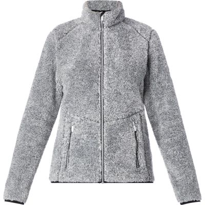 Damen Fleecejacke "Laura" in grau