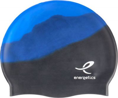 ENERGETICS Kinder Duschkappe Badekappe Cap SIL in blau