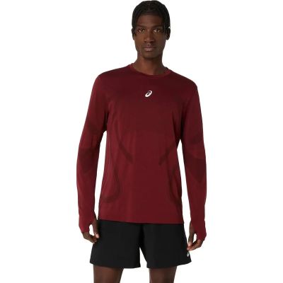 Herren T-Shirt ROAD SEAMLESS LS TOP in braun