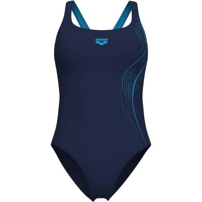 Damen Schwimmanzug SCRATCH SWIMSUIT CONTROL PRO BACK B in schwarz