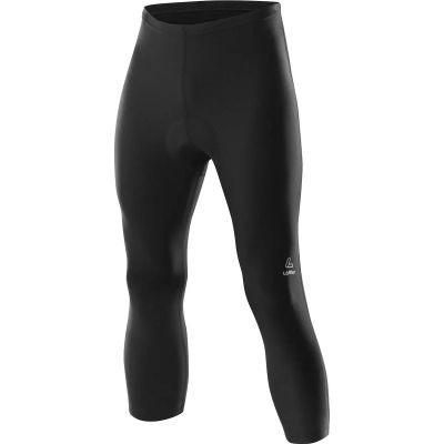 LÖFFLER Herren 3/4 Radhose BIKE-HOSE 3/4 in schwarz