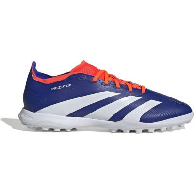 Herren Fussball-Hartplatzschuhe Predator League TF in silber