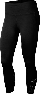 NIKE Damen Lauftights "Epic Lux" in schwarz