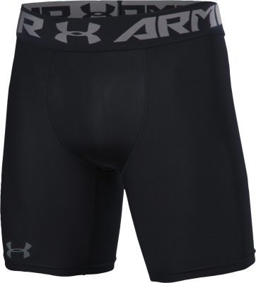 UNDERARMOUR Herren Trainingshose / Fitnesstights "HeatGear Armour Mid" in schwarz