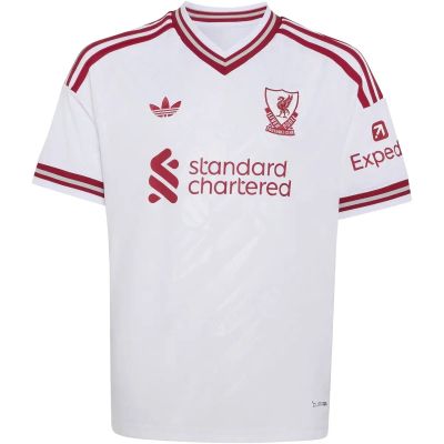 Kinder Trikot FC Liverpool 26/27 Kids Auswärts in weiß