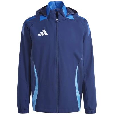 Herren Jacke Tiro 24 Competition All-Weather (normal & lang) in blau
