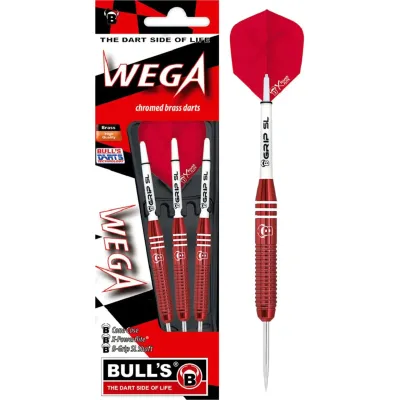 BULL´S Dartpfeil BULL´S Wega Steel Dart in 003 rot