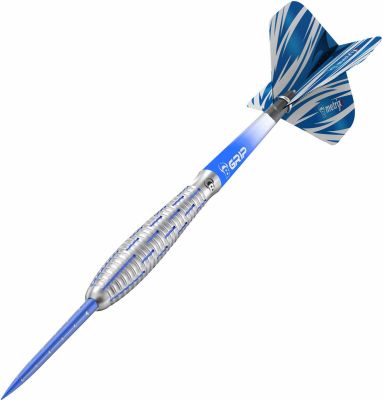 BULL'S Dartpfeil Azza Steel Dart in silber
