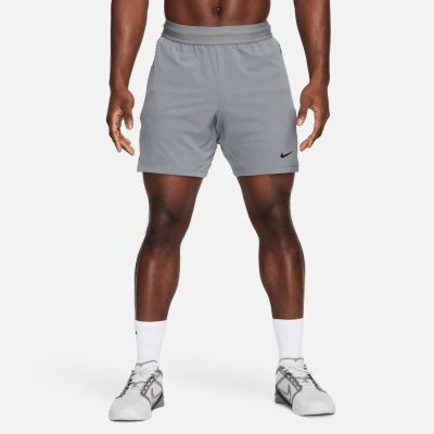 Nike M Nk Df Flx Rep 4.0 7In Ul in 084 smoke grey/black/black
