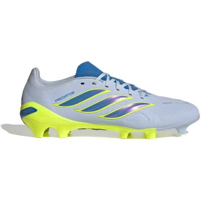 Herren Fussball-Rasenschuhe PREDATOR LEAGUE FG in silber