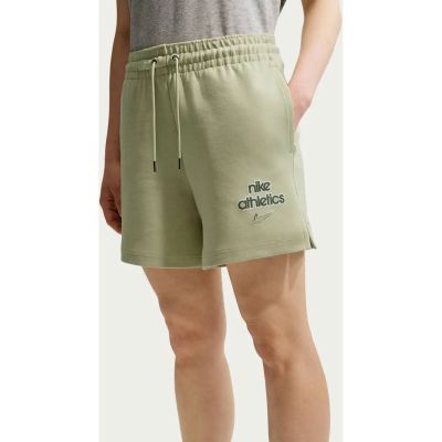 Damen Sporthose Nike Fleece Women`s Boyfriend Short in pink