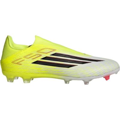 Herren Fussball-Rasenschuhe F50 LEAGUE Laceless FG/MG in grün