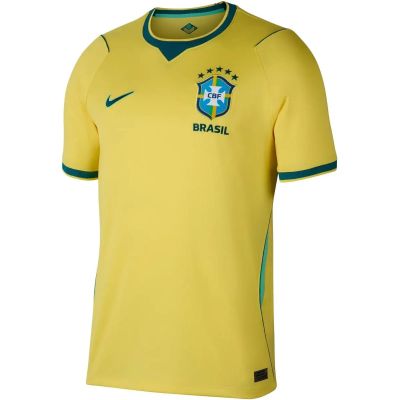 Herren Fantrikot Brasilien CBF 2026 Heimtrikot in gold