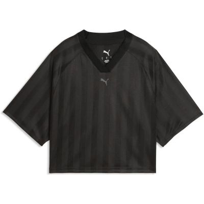 Damen Shirt W Puma League Jersey Top in schwarz