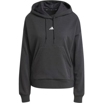 Damen Kapuzensweat Essentials Small Logo French Terry in grau