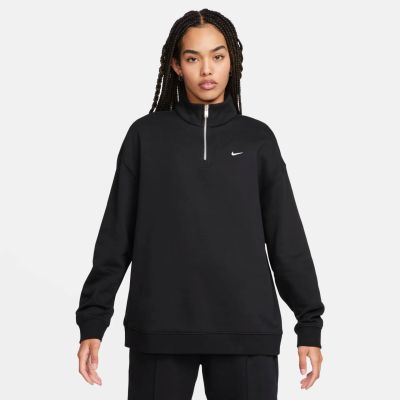 Nike W Nsw Flc Qz Gls in 010 black/sail