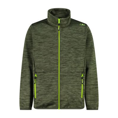 KID JACKET in 30fv oilgreen mel-mela