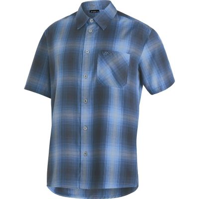 Herren Hemd MAURO He-Hemd 1/2 Arm in blau
