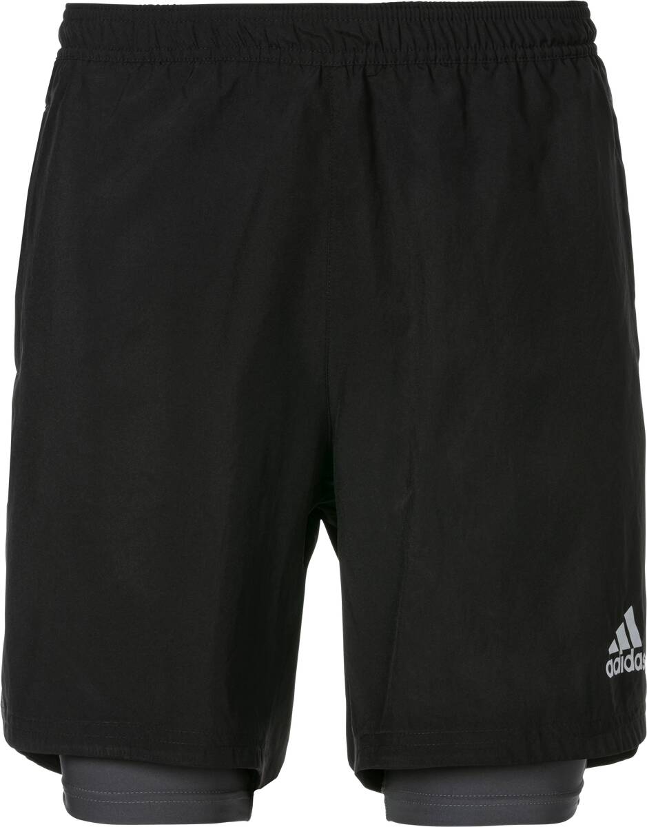 ADIDAS Running - Textil - Hosen kurz Own The Run Short - Shorts -  Artikelnummer: FS9809-5 - 000 BLACK/GRESIX