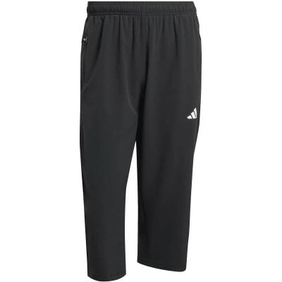 Herren Caprihose WORKOUT ESSENTIALS FLEX WOVEN 3/4 in schwarz