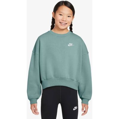 Kinder Sweatshirt Sportswear Club Fleece Girls` Boxy in grau