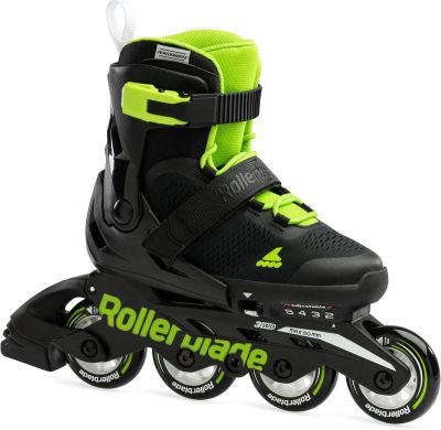 ROLLERBLADE Kinder Inline Skates MICROBLADE in schwarz