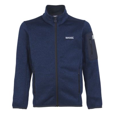 Junior Newhill in navy