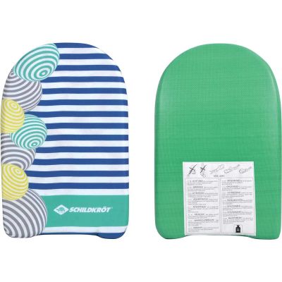 Schildkröt Schwimmbrett Bodyboard S, mit Nylonüberzug und EPS Schaumstoff-Kern, 49 x 33 cm, max. Belastung: 60 kg, 970218 in grün