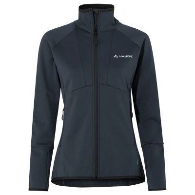 Wo Monviso Fleece FZ Jacket II, black/black, 44 in schwarz
