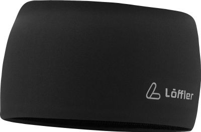 LÖFFLER Herren MONO HEADBAND WIDE in schwarz