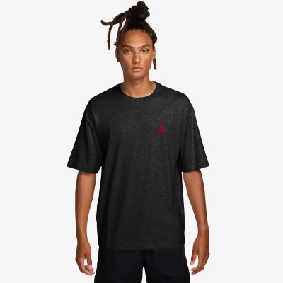 M J JUMPMAN SS LBR TEE 2 in 010 black/gym red