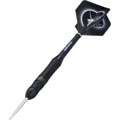 Dartpfeil Unicorn Core Plus Black Brass 1 Steel Darts in schwarz