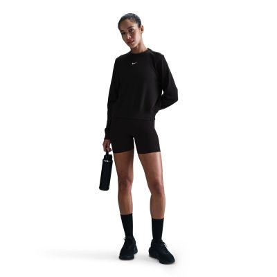 W NK ONE DF CREW HBR TT in 010 black/cool grey/white
