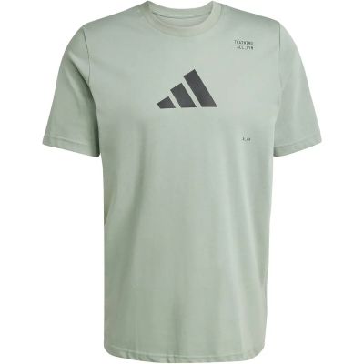 Herren Shirt AEROREADY All-Gym Category Graphic in silber