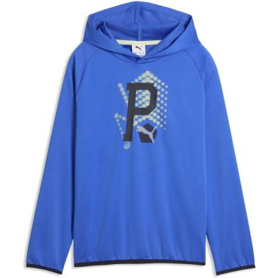 Kinder Kapuzensweat ACTIVE SPORTS Lightweight Poly Hoodie B in blau