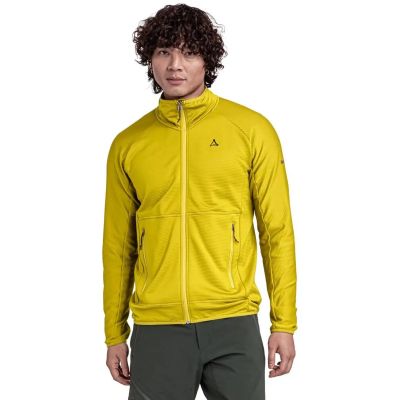 Herren Unterjacke Fleece Jk Style Cascata MNS in gelb