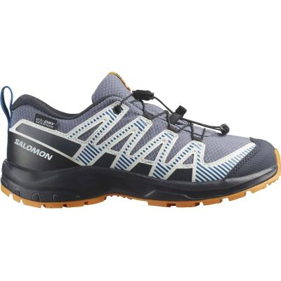 Kinder Trekkinghalbschuhe SHOES XA PRO V8 WP J Grisai/Dark B/Turme in grau