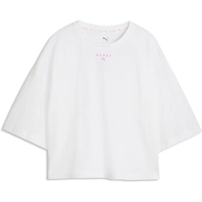 Damen Shirt W X HYROX CROPPED LIFESTYLE TEE in weiß
