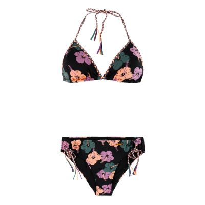 PRTIsa triangle bikini in schwarz