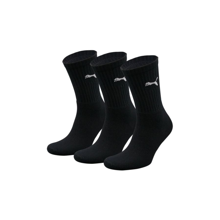 Puma, Unisex, Socken, Crew Sock, Schwarz, (3er Pack, 43 - 46) - Bild 3