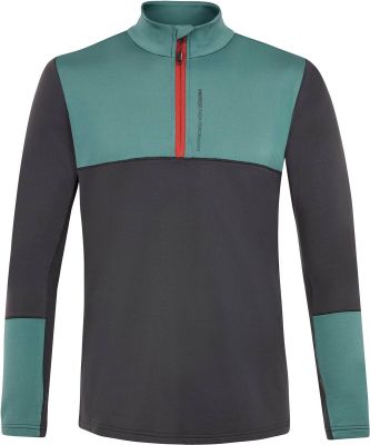 PROTEST Herren Rolli PRTSITANO 1/4 zip top in grün