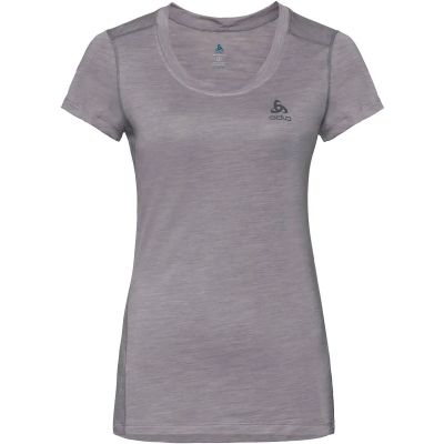 ODLO Damen T-Shirt "SUW Top Crew Neck" in grau