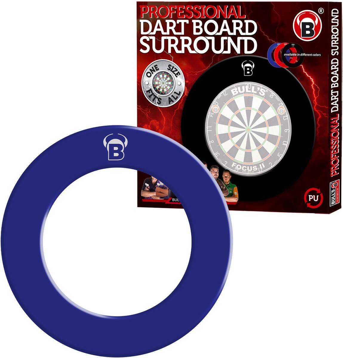 BULL'S Quarterback EVA Dart Board Surround Grün | Border Umrandung Dartscheibe