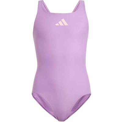 Kinder Badeanzug Solid Small Logo in lila