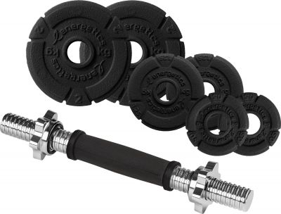 Kurzhantel-Set Premium 10kg CI Set (30mm 100 - in schwarz