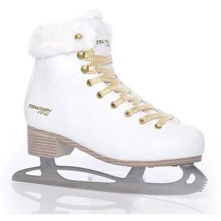 Herren Eishockeyschuhe Kunstlaufschlittschuh FINE - Sr. in wei