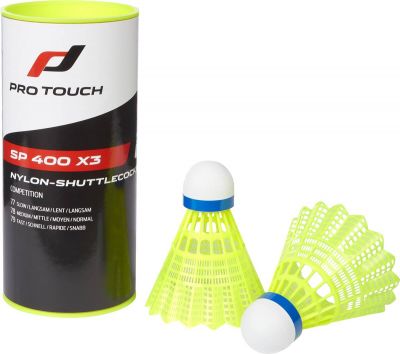 PRO TOUCH Badminton-Ball SP 400 x3 in gelb