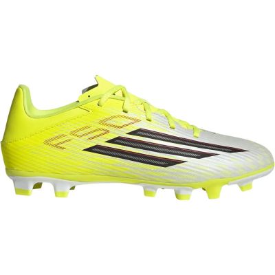 Herren Fussball-Rasenschuhe F50 CLUB Firm Ground / Multi Ground in gelb
