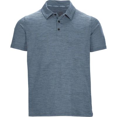 Herren Funktions Poloshirt MN PL SHRT in grau