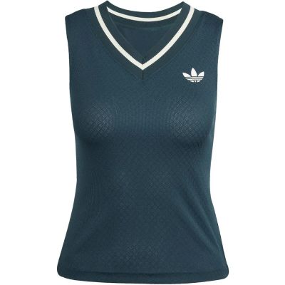 Damen Shirt Tennis Pro Climacool Tank Top in blau